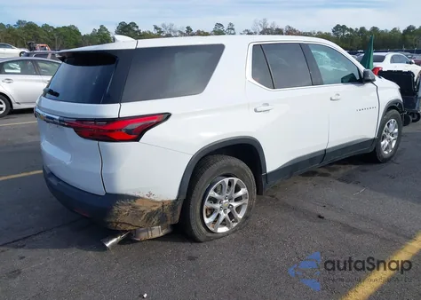 2022 Chevrolet Traverse Fwd Ls z USA, uszkodzony, nr VIN 1GNERFKW4NJ170189